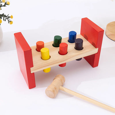 Jeu a Marteler en Bois pour Bébé