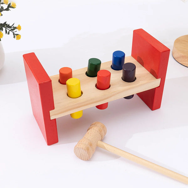 Jeu a Marteler en Bois pour Bébé