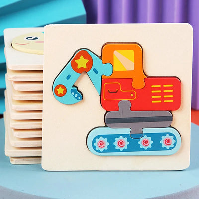 Puzzle en Bois pour Bébé