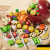 Fruits et Légumes en Bois à Découper