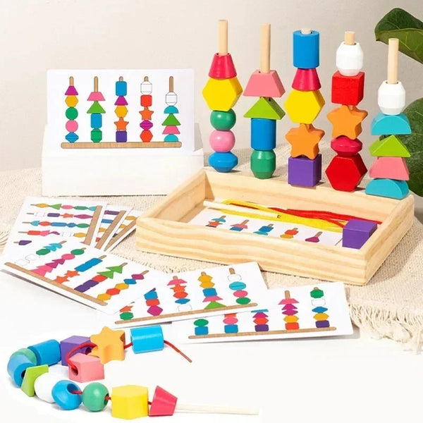 Puzzle Perles Enfant Montessori