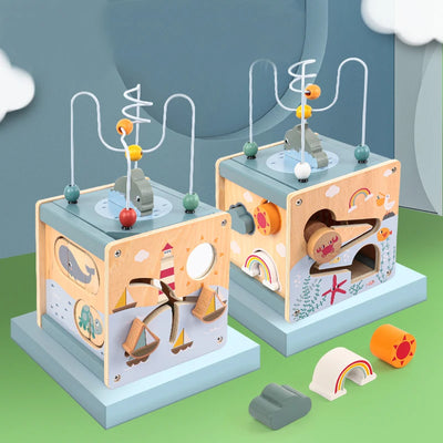 Cube Activité Sensoriel pour Bébé