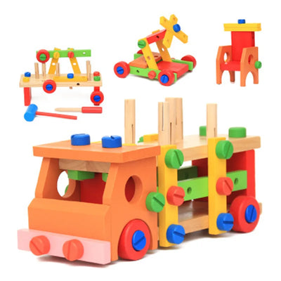 Voiture en Bois a Assembler Bébé