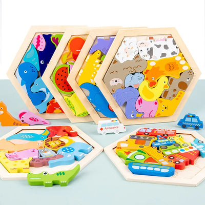 Puzzle Géométrique Enfant