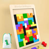 Tangram Montessori en Bois